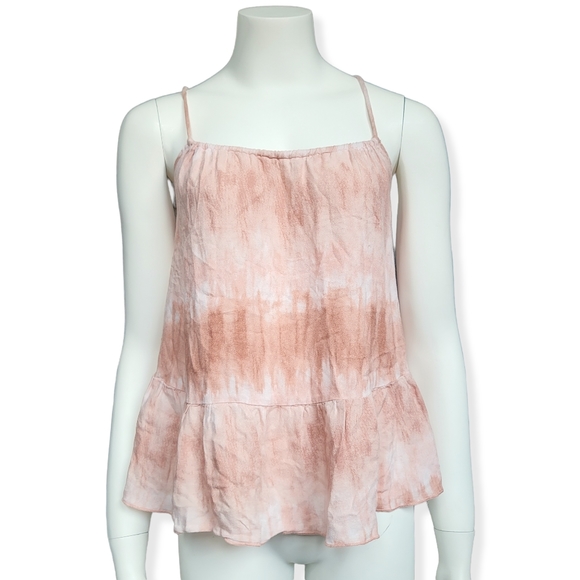Tie Dye Racerback Tank Top sz S